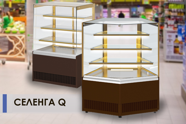 Витрины кондитерские Golfstream СЕЛЕНГА Q