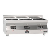 Плита индукционная 3-х конфорочная Абат КИП-35Н-5,0