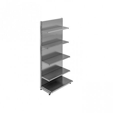 Стеллаж пристенный STAHLER (CRYSPI) Eco Line L=1250, H=2250, G=370