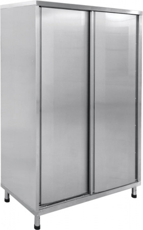 Шкаф-купе нейтр. ШКН-6-5 РН нерж. (1500х560х1800)