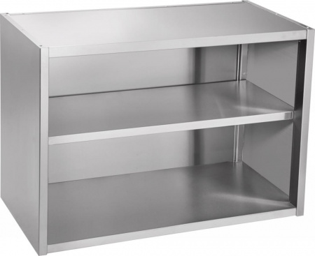 Полка настенная открытая ПНО-3 (1200*400*700 мм), нерж